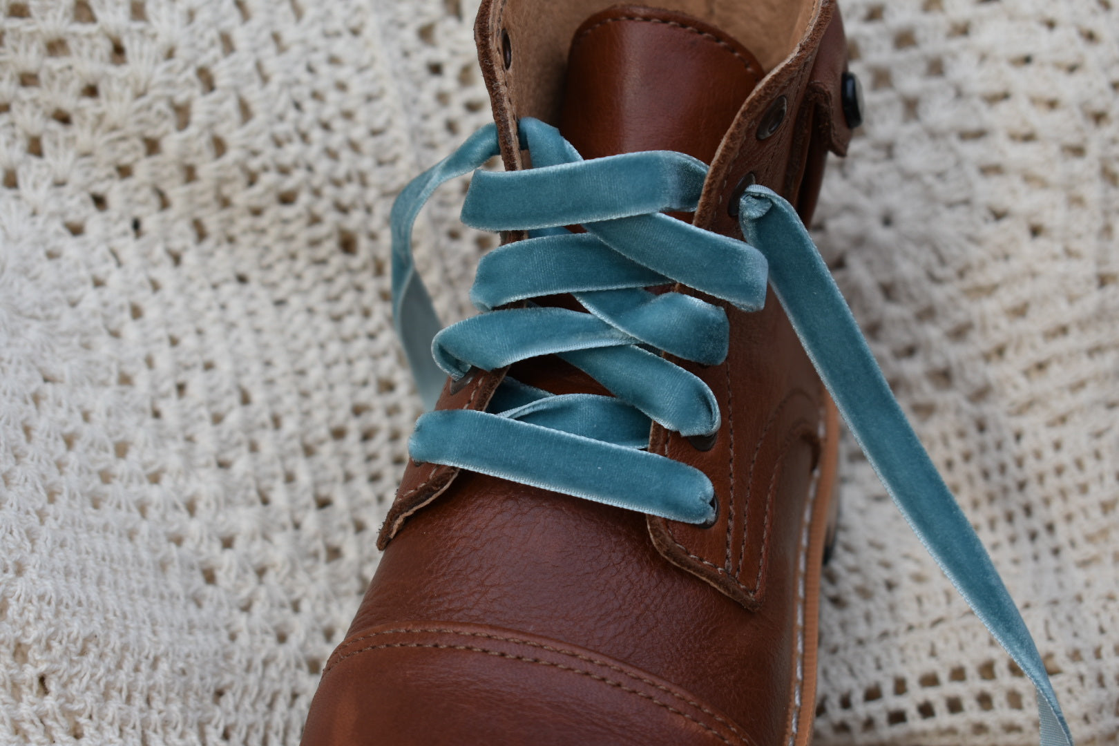 Velvet laces shoelace laces 